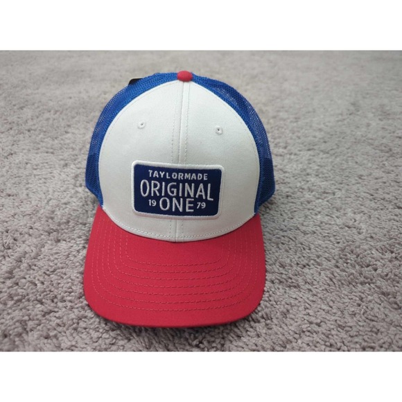 Taylormade Trucker Cap Mens OSFA Original One 1979 Mesh Snapback Golf NWT - Picture 1 of 5